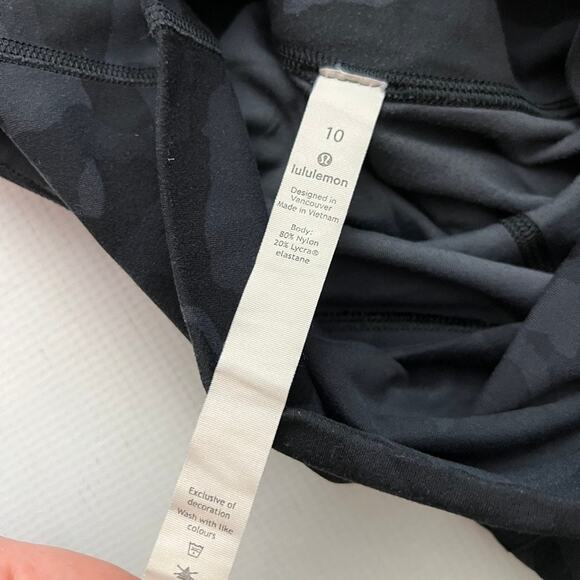 Lululemon Align Pant II 25 Camo Women Size 10 - Picture 10 of 10